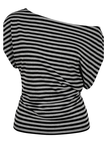 Boat-Neck Dolman Top PDF sewing pattern