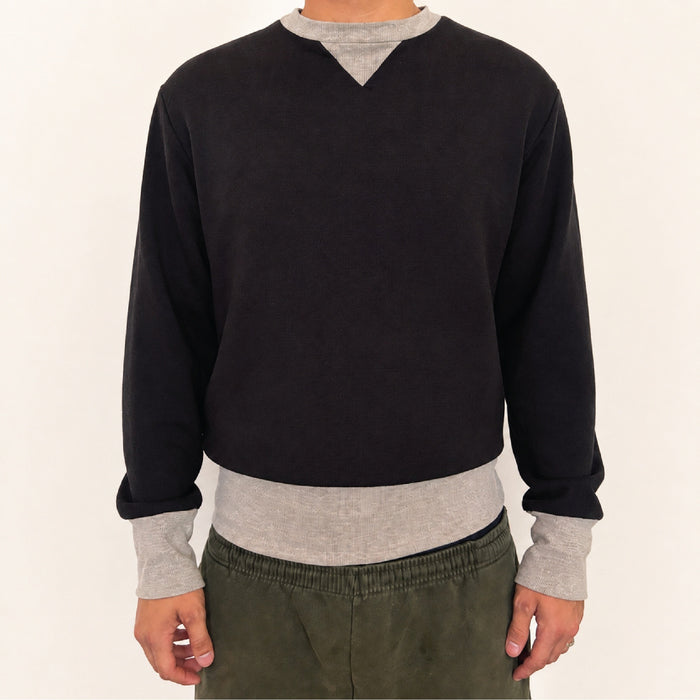 Gusset Crew Neck