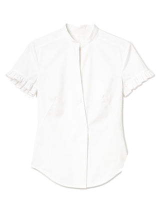 Mandarin-Collar Blouse