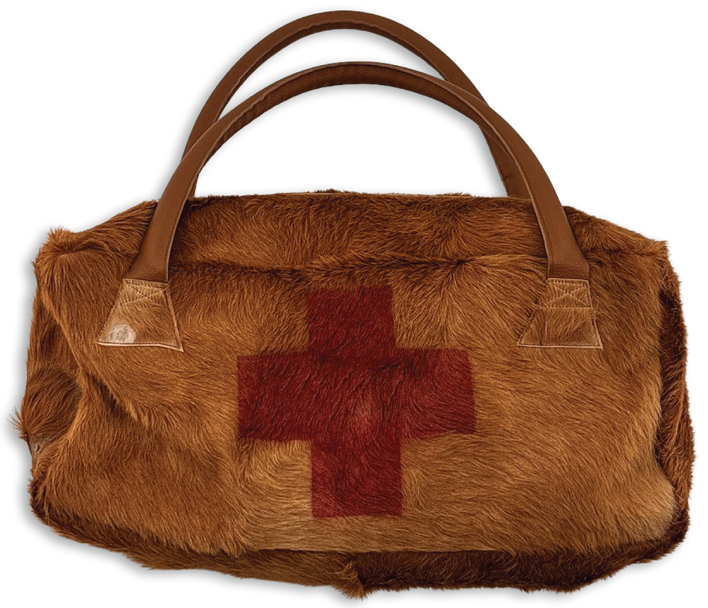 Fur-on-Hide Duffle (Hide 1)