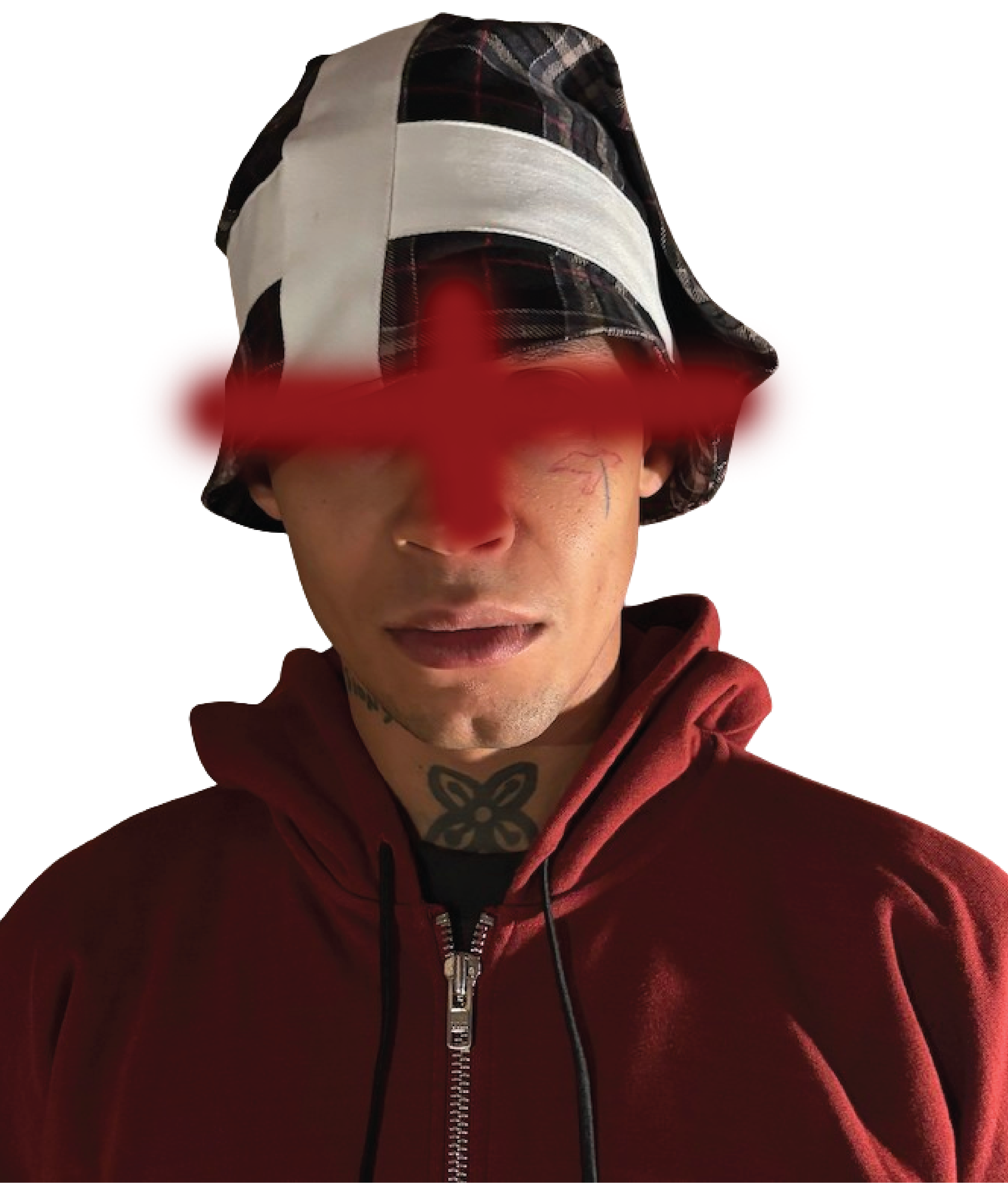Ragman Hat (White Cross)