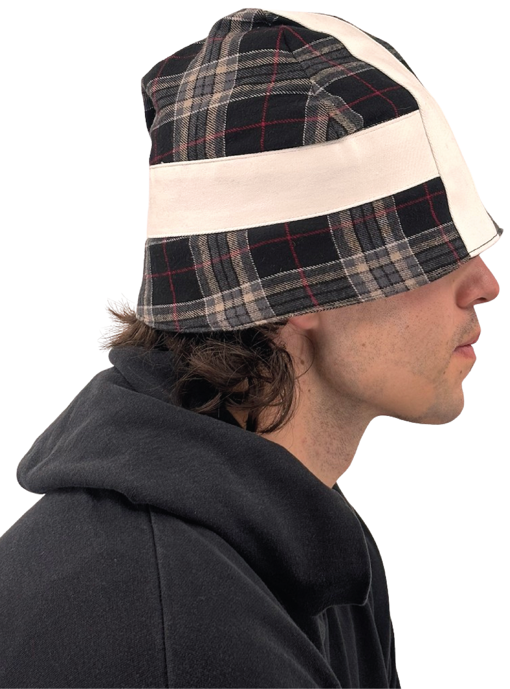 Ragman Hat (White Cross)