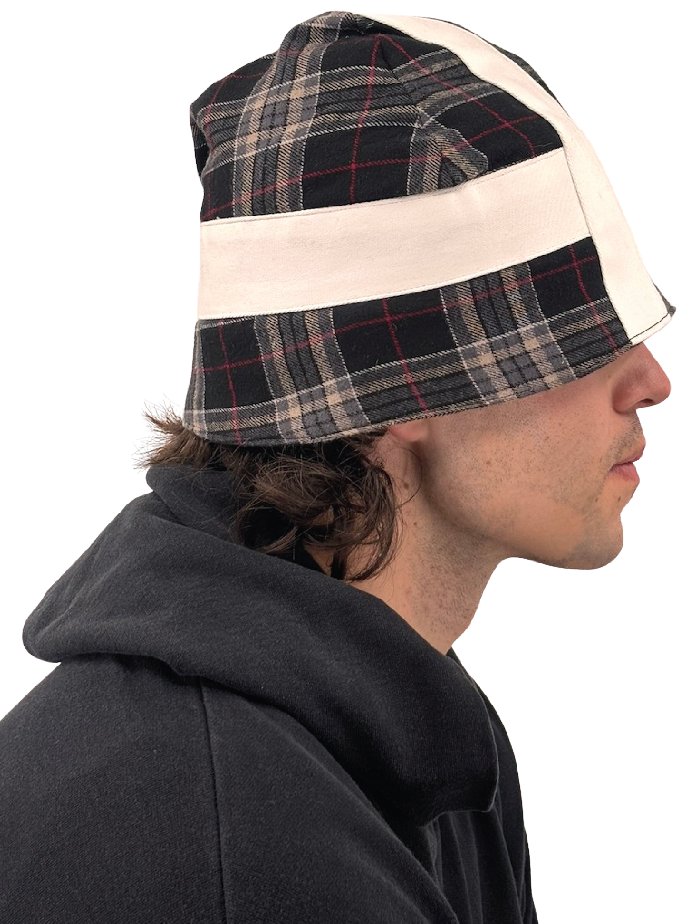 Ragman Hat (White Cross)