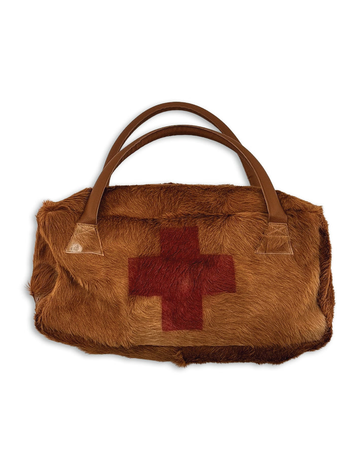 Cowhide Duffle Bag
