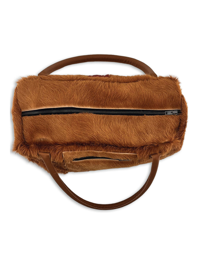 Cowhide Duffle Bag