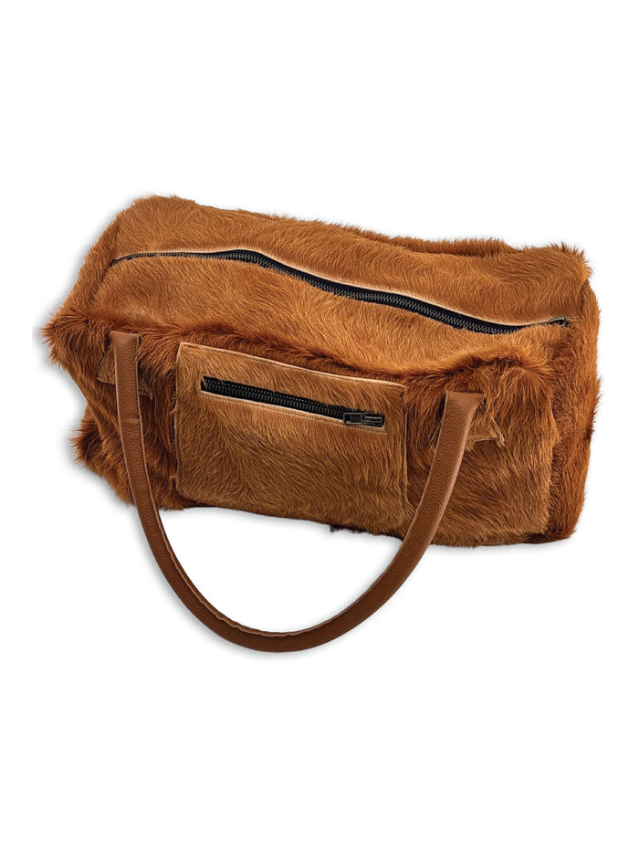 Cowhide Duffle Bag