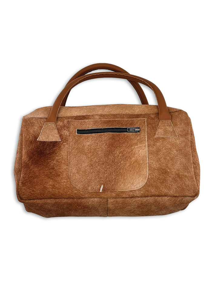 Cowhide Duffle Bag