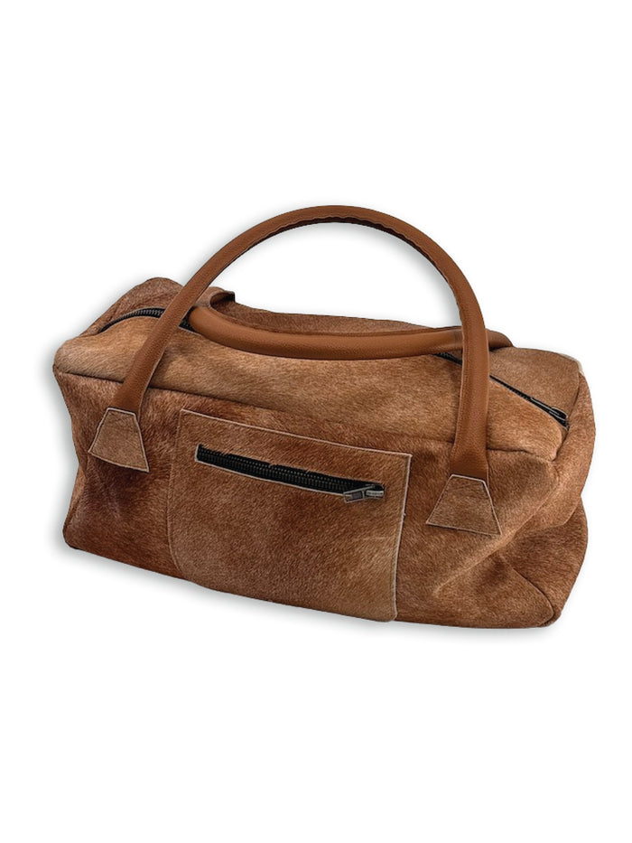 Cowhide Duffle Bag